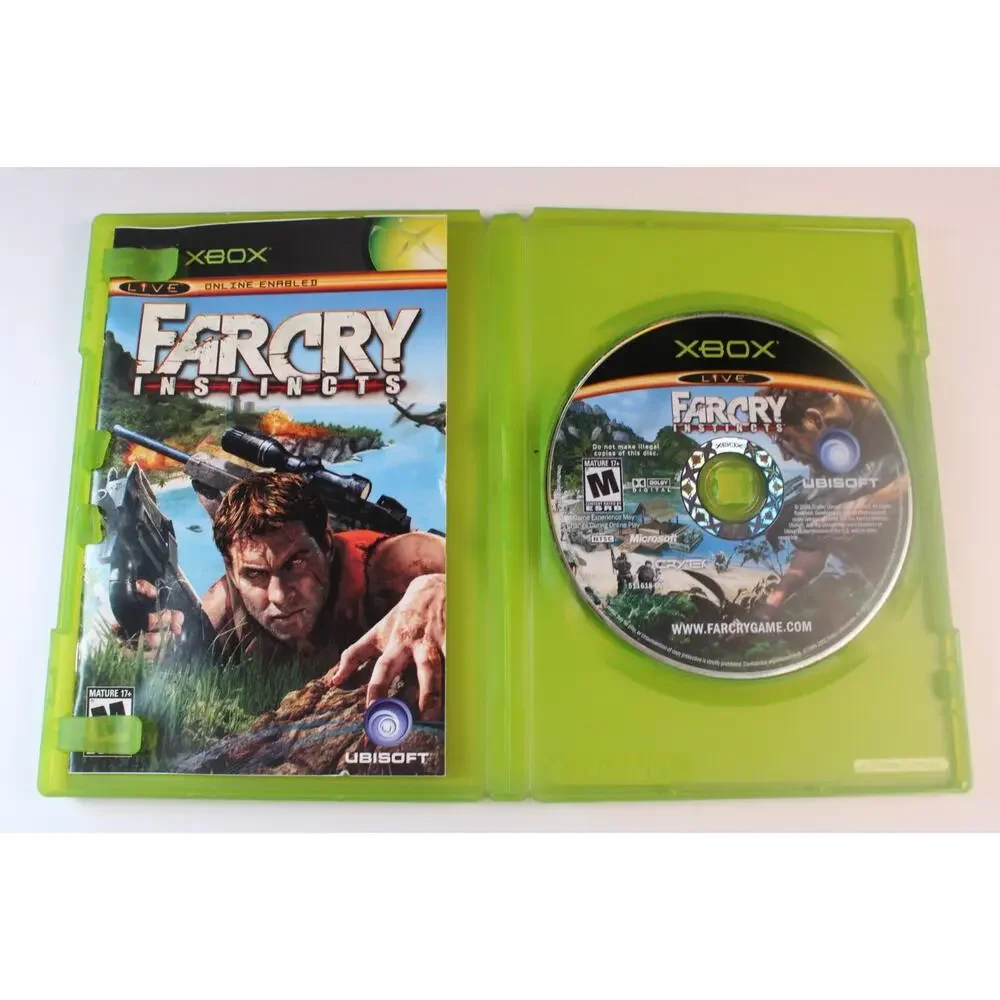 Far Cry Instincts (Microsoft Xbox, 2005) Authentic, Complete, Tested/Works